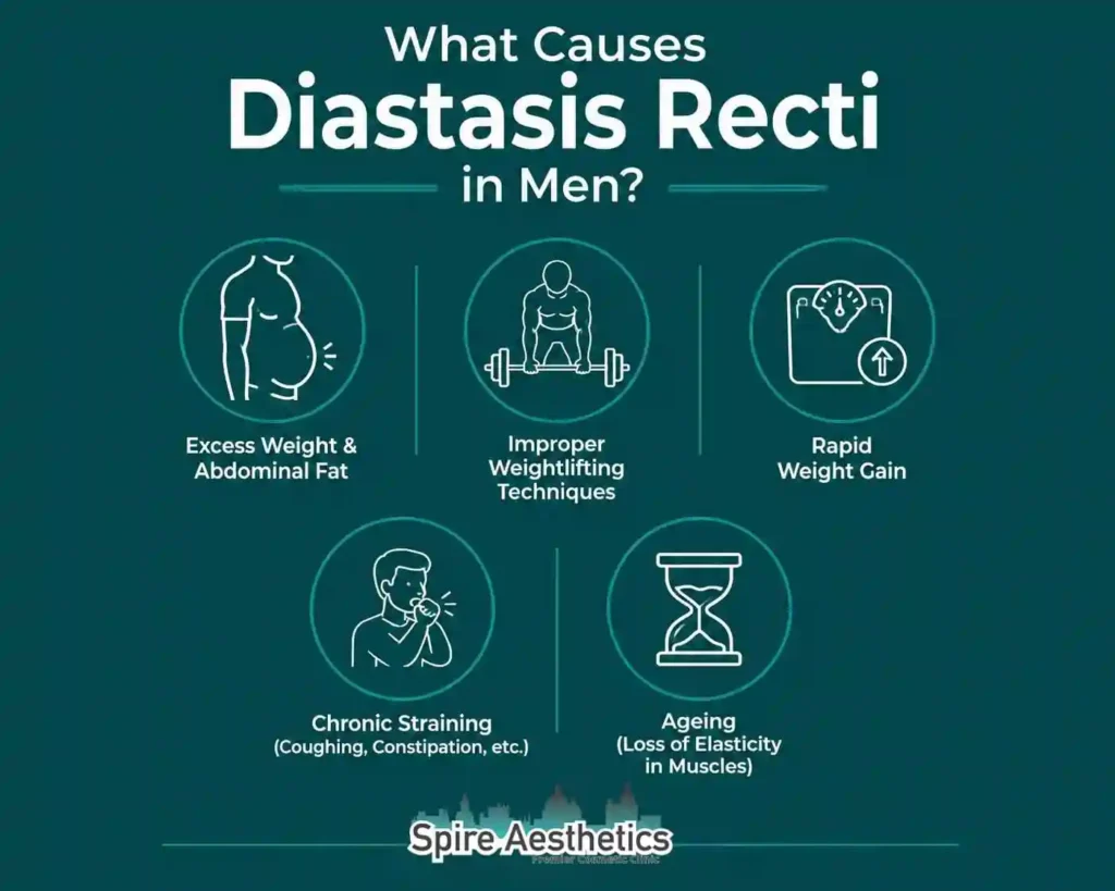 What Causes Diastasis Recti in Men?