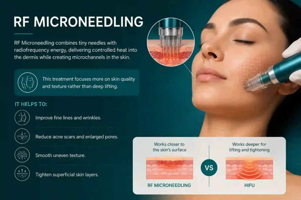 What Does RF Microneedling Do That HIFU Alone Cannot Barry