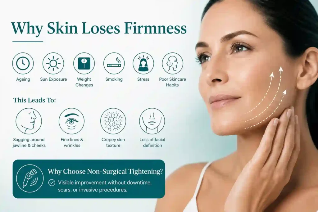 What Makes Skin Lose Firmness and Why Do People Seek Non-Surgical Tightening Barry?