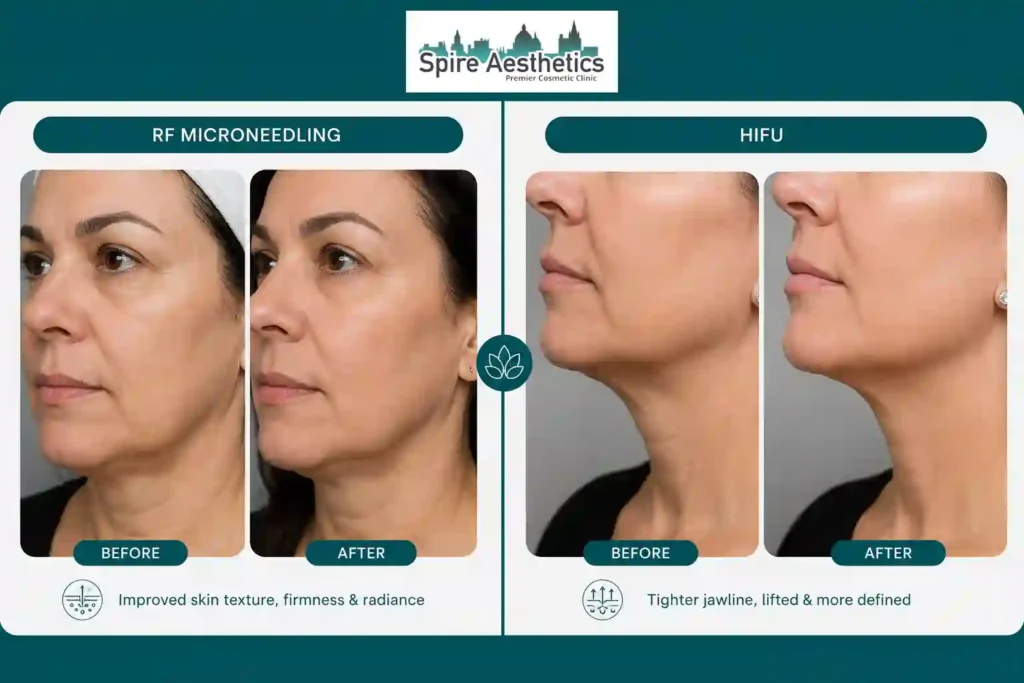 Can RF Microneedling and HIFU Be Combined Barry?