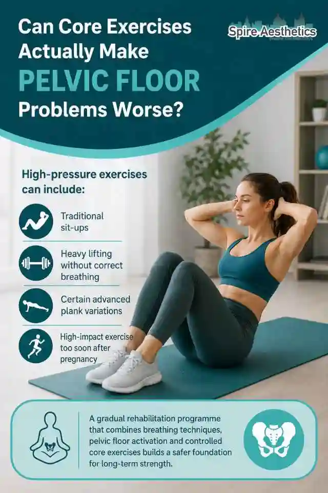Can Strengthening Your Core Alone Actually Make Pelvic Floor Problems Worse Barry?